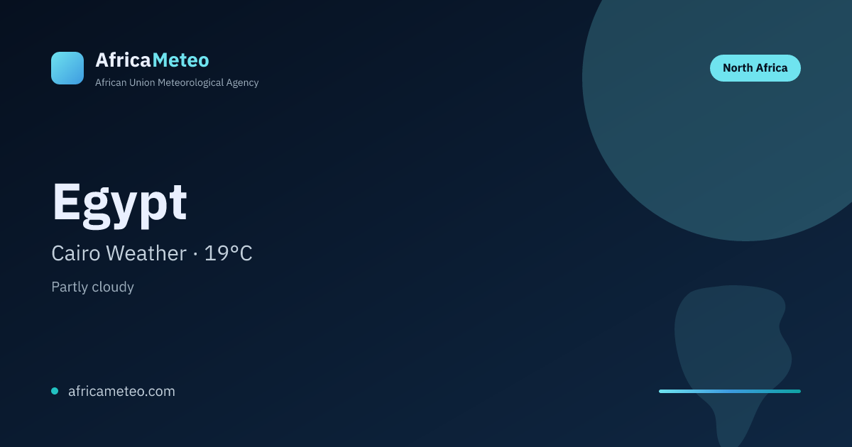 Egypt Weather Forecast: Current Conditions & 7-Day Outlook · AfricaMeteo